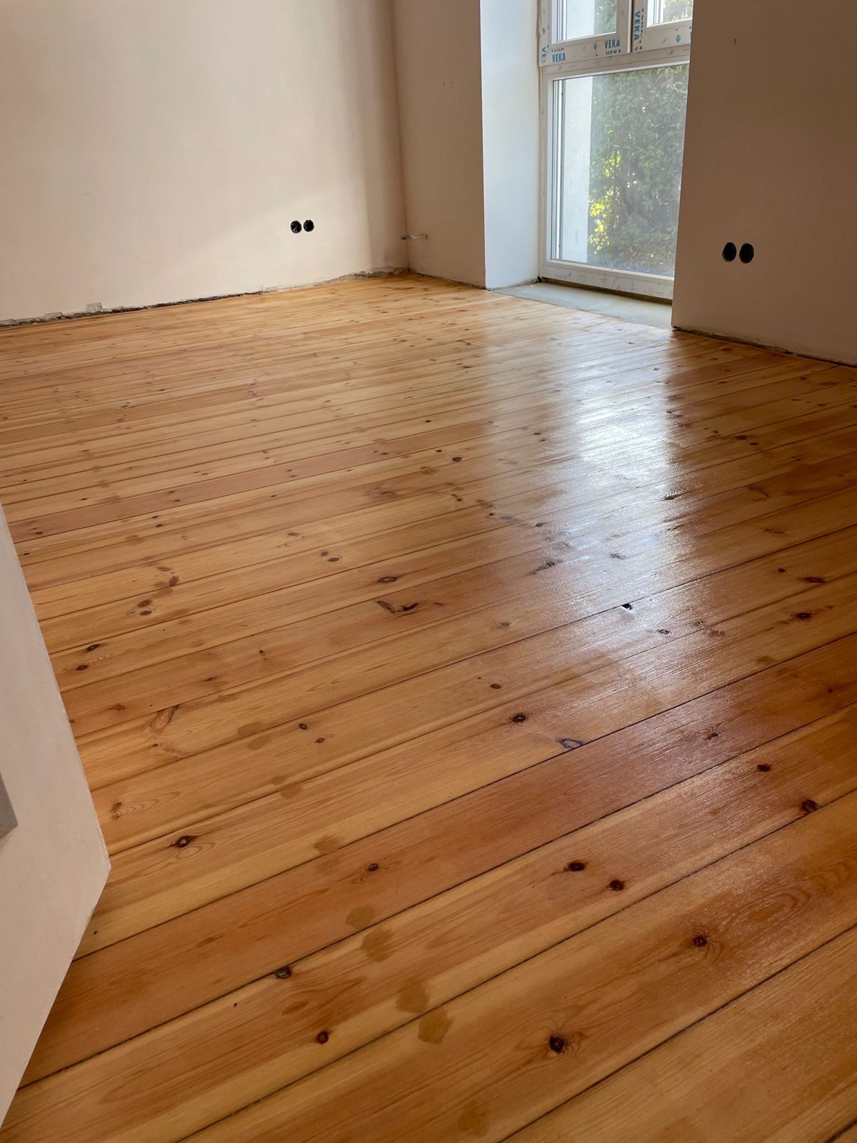 Geölte Holzdielen